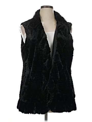 MULTIPLES Faux Fur Vest (view 1)