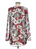 Liz Claiborne 100% Polyester Red 3/4 Sleeve Blouse Size M - photo 2