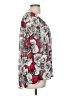 Liz Claiborne 100% Polyester Red 3/4 Sleeve Blouse Size M - photo 4