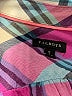 Talbots 100% Cotton Plaid Purple Long Sleeve Button-Down Shirt Size S - photo 7