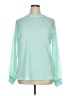 MIHOLL Teal Long Sleeve Blouse Size XL - photo 1