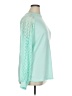 MIHOLL Teal Long Sleeve Blouse Size XL - photo 4