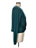 Zobha Teal Long Sleeve Top Size L - photo 4