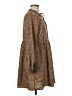 Emery Rose 100% Polyester Animal Print Brown Casual Dress Size M - photo 4