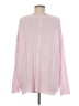 Shein 100% Polyester Pink Pullover Sweater Size M - photo 2