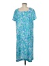 CB Paisley Blue Casual Dress Size M (estimated) - photo 2