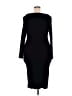 Intempo Solid Black Cocktail Dress Size XXL - photo 2
