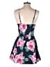 Assorted Brands Floral Blue Cocktail Dress Size S - photo 2