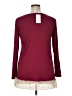 Jouly Burgundy Long Sleeve Top Size XL - photo 2