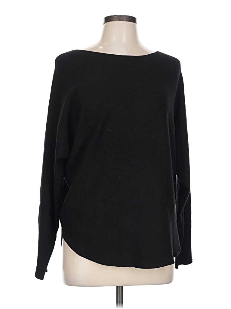 Pre-owned Vila Milano Pullover Sweater In Black