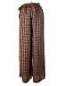 Le Lis Print Brown Orange Casual Pants Size S - photo 2
