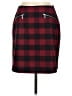 Maurices Plaid Red Casual Skirt Size S - photo 1