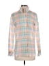 J.Crew Plaid Pink Long Sleeve Button-Down Shirt Size 4 - photo 1