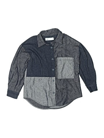 Zara Long Sleeve Button-Down Shirt (view 1)