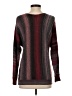 Assorted Brands Stripes Burgundy Pullover Sweater Size S - photo 2