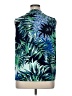 IMAN Blue Green Sleeveless Blouse Size 1X (petite) - photo 2