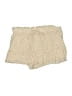 Vanilla Star 100% Rayon Tweed Ivory Shorts Size XL - photo 1