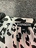 Express 100% Polyester Animal Print Silver Black Sleeveless Blouse Size M - photo 7