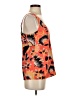 J.Crew 100% Polyester Orange Sleeveless Top Size 0 - photo 4