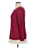 Jouly Burgundy Long Sleeve Top Size XL - photo 5