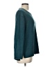 Ella Moss Solid Teal Pullover Sweater Size L - photo 4