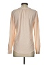 Sparkle & Fade 100% Polyester Tan Long Sleeve Blouse Size S - photo 2