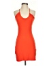 Shein Solid Orange Cocktail Dress Size S - photo 1