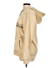 Shein 100% Polyester Graphic Gold Zip Up Hoodie Size L - photo 5