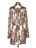 Free People Metallic Silver Cocktail Dress Size S - photo 2