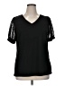 Unbranded Black Short Sleeve Top Size XL - photo 1