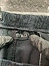 Erika 100% Cotton Solid Black Cargo Shorts Size S (petite) - photo 3