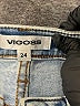 Vigoss Hearts Blue Jeans Size 24 waist - photo 7