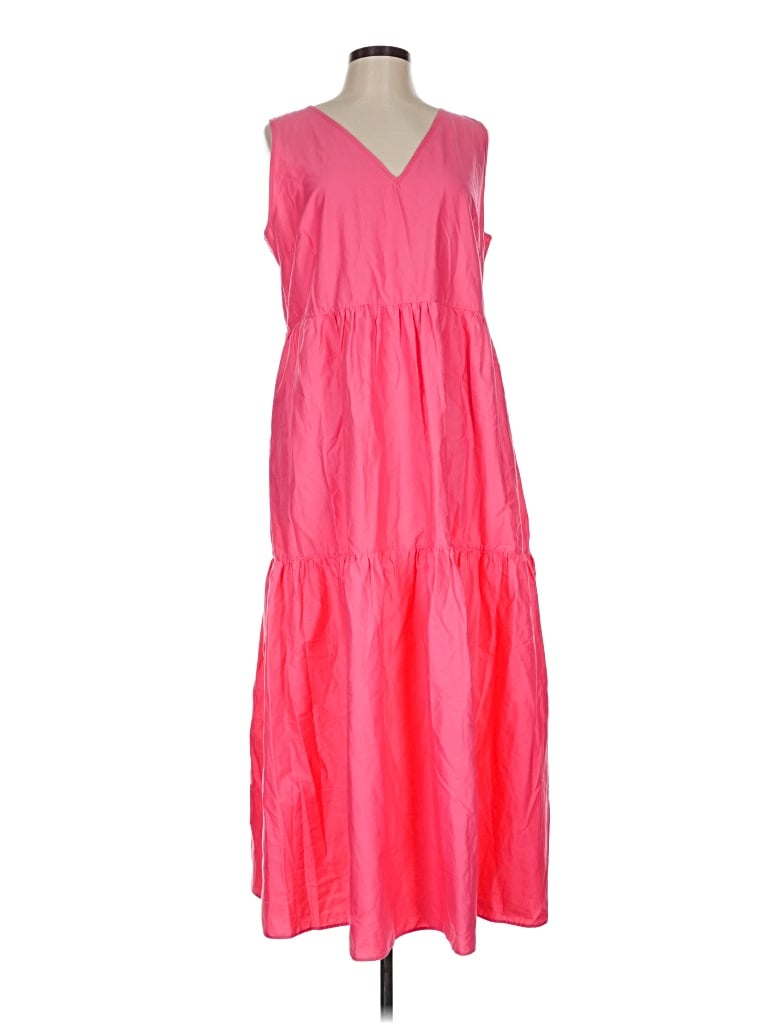 Boss By Hugo Boss Casual Dress In Pink