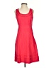 Tory Burch Solid Red Casual Dress Size 2 - photo 1