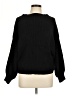Line & Dot Solid Black Turtleneck Sweater Size L - photo 1