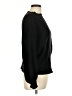 Line & Dot Solid Black Turtleneck Sweater Size L - photo 4