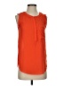 Not Your Daughter's Jeans 100% Polyester Orange Red Sleeveless Blouse Size XS - photo 1