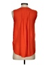 Not Your Daughter's Jeans 100% Polyester Orange Red Sleeveless Blouse Size XS - photo 2