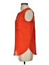 Not Your Daughter's Jeans 100% Polyester Orange Red Sleeveless Blouse Size XS - photo 5