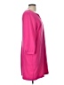 fleur bleue 100% Polyester Solid Pink Casual Dress Size 10 - photo 4