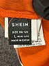 Shein 100% Viscose Orange Short Sleeve Top Size L - photo 7