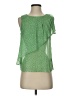 HD in Paris 100% Polyester Green Sleeveless Blouse Size 4 (petite) - photo 1