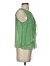HD in Paris 100% Polyester Green Sleeveless Blouse Size 4 (petite) - photo 4
