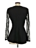 Assorted Brands Black Long Sleeve Blouse Size S (estimated) - photo 2
