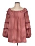 Max Edition 100% Polyester Pink 3/4 Sleeve Blouse Size L - photo 1