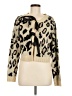 Le Lis Animal Print Tan Pullover Sweater Size M - photo 1