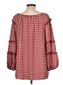 Max Edition 100% Polyester Pink 3/4 Sleeve Blouse Size L - photo 2