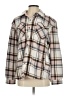 Sage Collective 100% Polyester Plaid Ivory Jacket Size S - photo 1