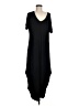 Alya Solid Black Casual Dress Size M - photo 1
