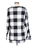 Unbranded Checkered-gingham Silver Pullover Sweater Size L - photo 2